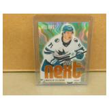 2025-26 UD Macklin Celebrini HN12 Hues Next Card