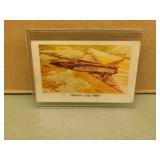 1959 Airplane Trading Cards- Convair F102 Dart