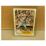 1981 Fleer George Brett #655 Baseball Card