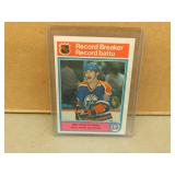 1982-83 OPC Wayne Gretzky #1 Record Breaker Card