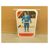 1980's Post Real Cloutier #9 O/S advertising Card