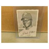 1969 OPC Rick Allen Deckle Edge Baseball Card