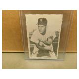 1969 OPC Mel Stottlemyre Deckle Edge Baseball Card
