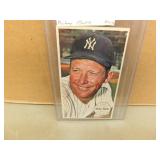1964 Topps 'Giants' Mickey Mantle #25 O/S Card