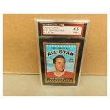 1966-67 Topps Jean Beliveau #127 Graded All Star