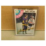 1978-79 OPC Dave Taylor #353 Rookie Hockey Card