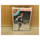 1978-79 OPC Randy Carlyle #312 Rookie Hockey Card