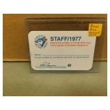 1977 Toronto Blue Jays Unused Press / Staff Pass