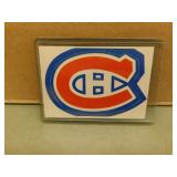 1972-73 OPC Montreal Canadiens Hockey Logo Decal