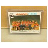 1973-74 OPC Flyers #203 team Card - Marked