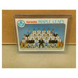 1973-74 OPC Maple Leafs # 206 team Card - Marked