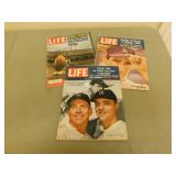 Assorted life magazines (sports on the cover)