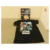 Star Wars T-Shirt  / Paper Airplane Book