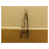 Fishing rods and reels