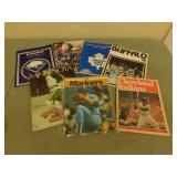 Assorted hockey and baseball programs