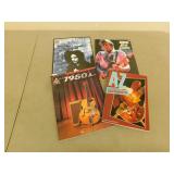 Four rock guitarist books