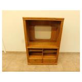 Wooden tv / stereo wall unit  40X22X59