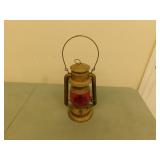 E . T Wright Railway lantern red chimney