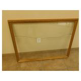 Assorted picture frames various sizes