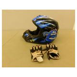 Youth motorcycle helmet
