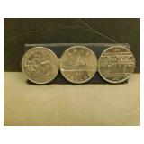 3 - Canadian Dollars Coins