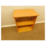 2 Tier wooden bookshelf 16X24X30