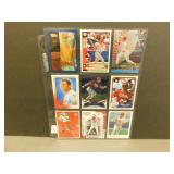 Bobby Abreu Card Lot  - 9 Cards