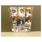 Bobby Abreu Card Lot  - 9 Cards