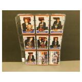 Score NHL Insert Lot - 9 Cards