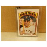 1997 Topps - Willie Mays Reprints (1972 Topps) #26