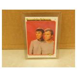 1979 topps Star Trek James Kirk & Spock #2 card