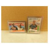 1989 Fleer Sandy Alomar Jr. ROOKIES-lot of 2 cards
