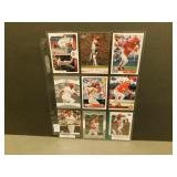 Bobby Abreu Card Lot  - 9 Cards