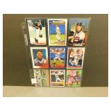 Chipper Jones Card Lot - 9 Cards.