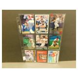 Chipper Jones Card Lot - 9 Cards.