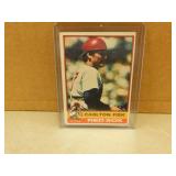 1976 Topps Carlton Fisk #365 card