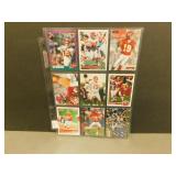 Joe Montana Card Lot - 9 Cards