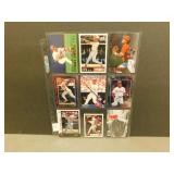 Bobby Abreu Card Lot  - 9 Cards