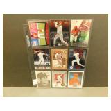 Bobby Abreu Card Lot  - 9 Cards