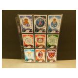 Match Attax Team Logos - Lot of 9