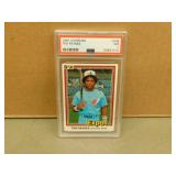 1981 Donruss Tim Raines #538 Graded Rookie Card
