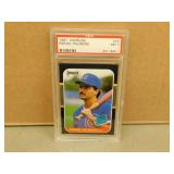 1987 Donruss Rafael Palmeiro #43 Graded Rookie