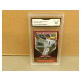 2015 Elite Ozhaino Albies #145 Graded Rookie Card