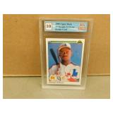 1990 UD Marquis Grissom #9 Graded Rookie Card