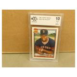 1991 Topps Mo Vaughn #123T Graded Rookie Card