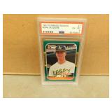 1987 Donruss Mark McGwire #1 Graded Rookie Card