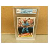 1985 Topps Terry Pendleton #346 Graded Rookie Card