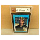 1987 Fleer Barry Bonds #604 Graded Rookie Card