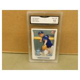 2014 Bowman Trea Turner DP10 Graded Rookie Card
