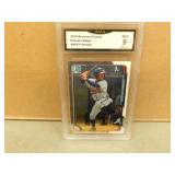 2015 Bowman Ozhaino Albies BCP71 Graded Rookie